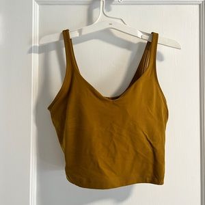 Lululemon Align Tank size 6 Gold Spice